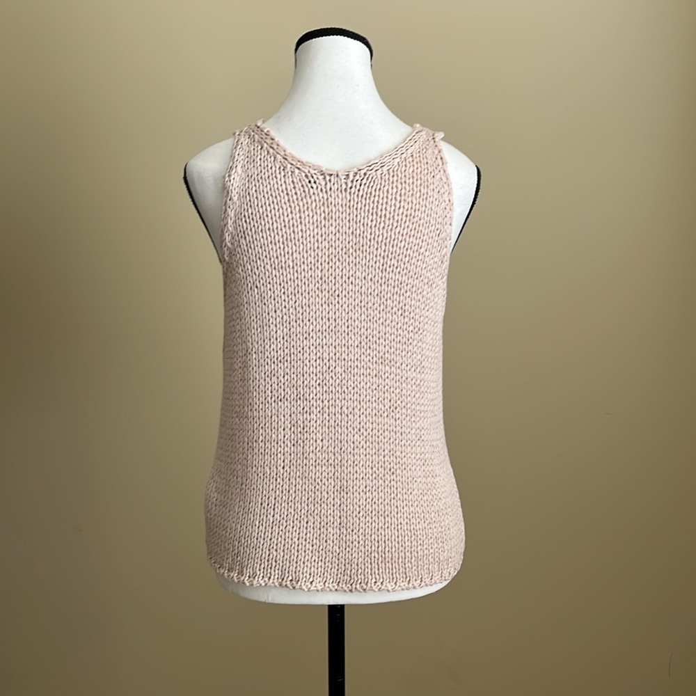 Alpha Studio - Italian Knit Sleeveless Sweater Shell - 44 IT - M - Picture 5 of 14